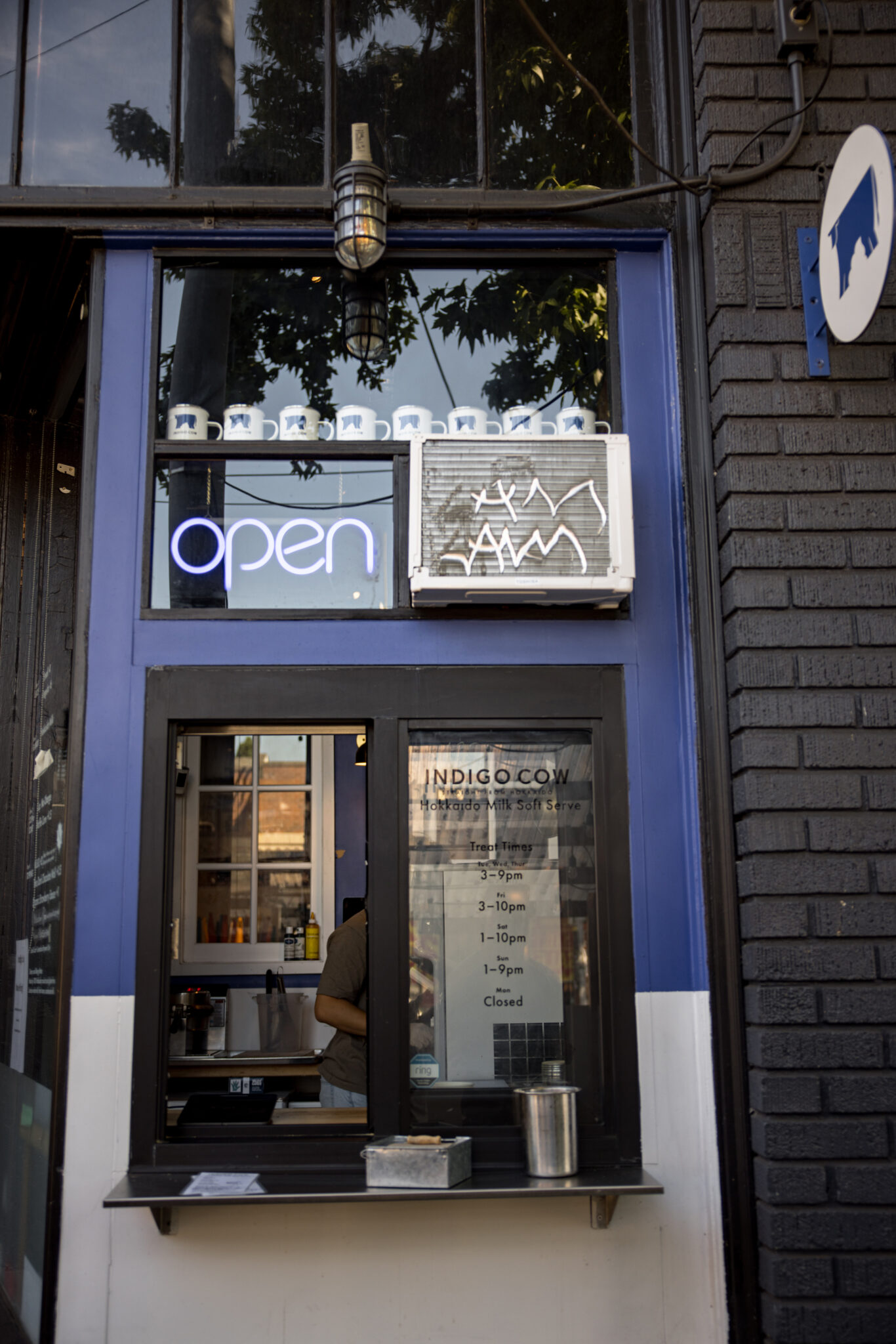 Storefront of a coffee shop in wallingford