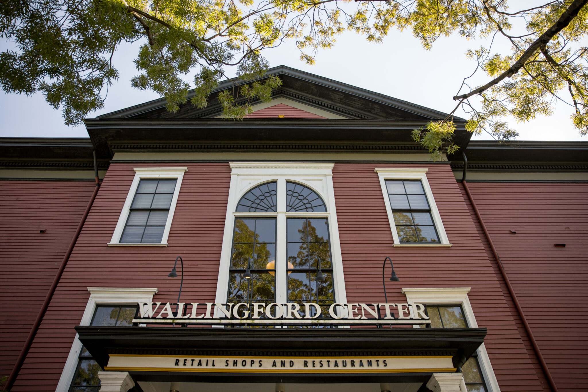 Wallingford Center retail shops building